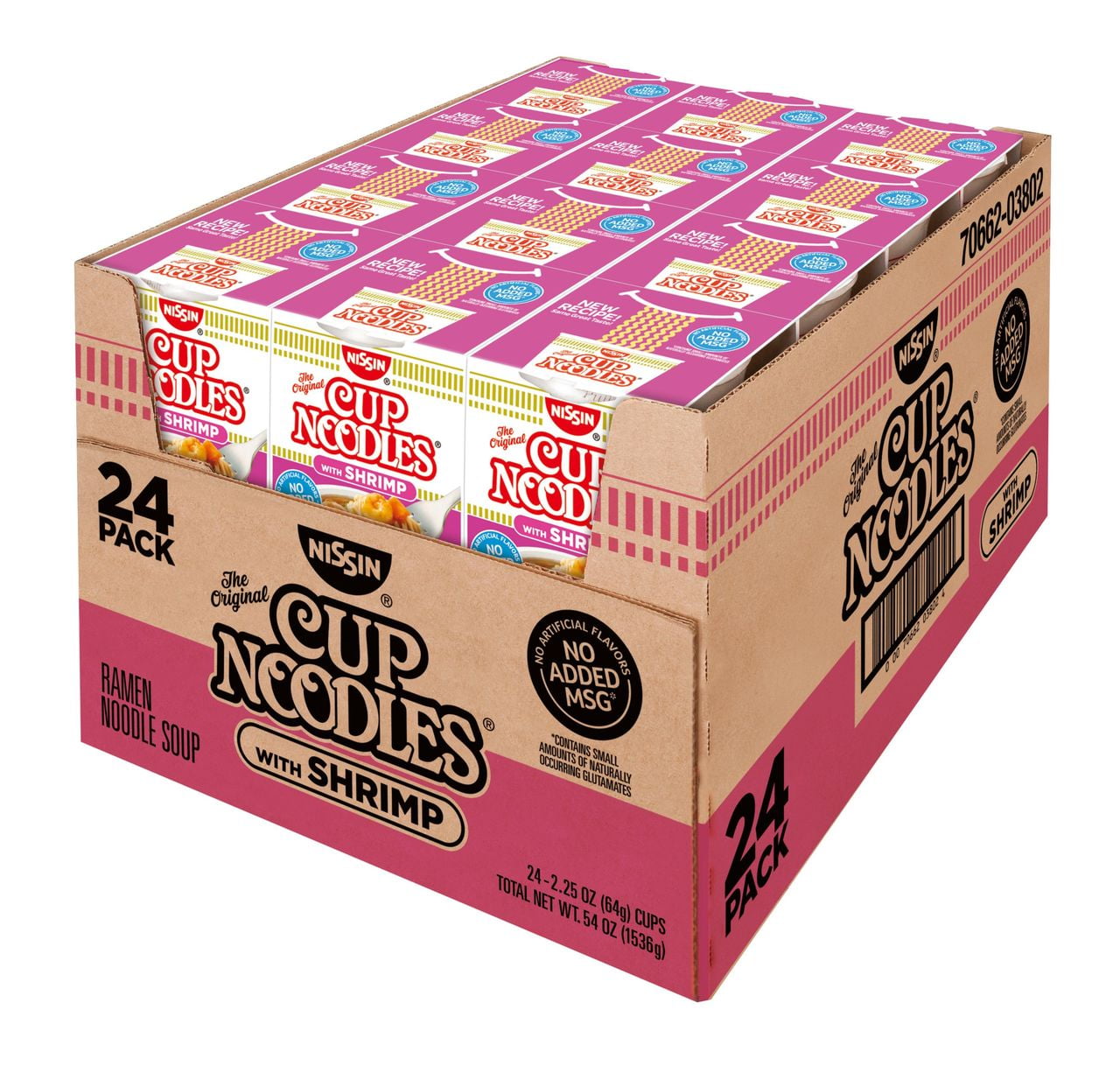 Product of Nissin Cup Noodles with Shrimp, 24 pk./2.25 oz.