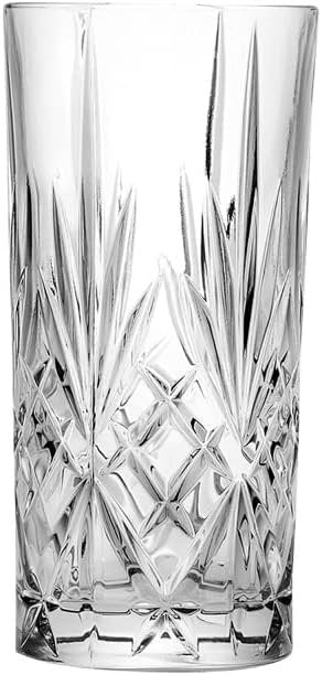 RCR 25766020006 Melodia Crystal Hi-Ball Cocktail Water Tumbler Glass, 23 x 15.5 x 15.5 cm, Clear