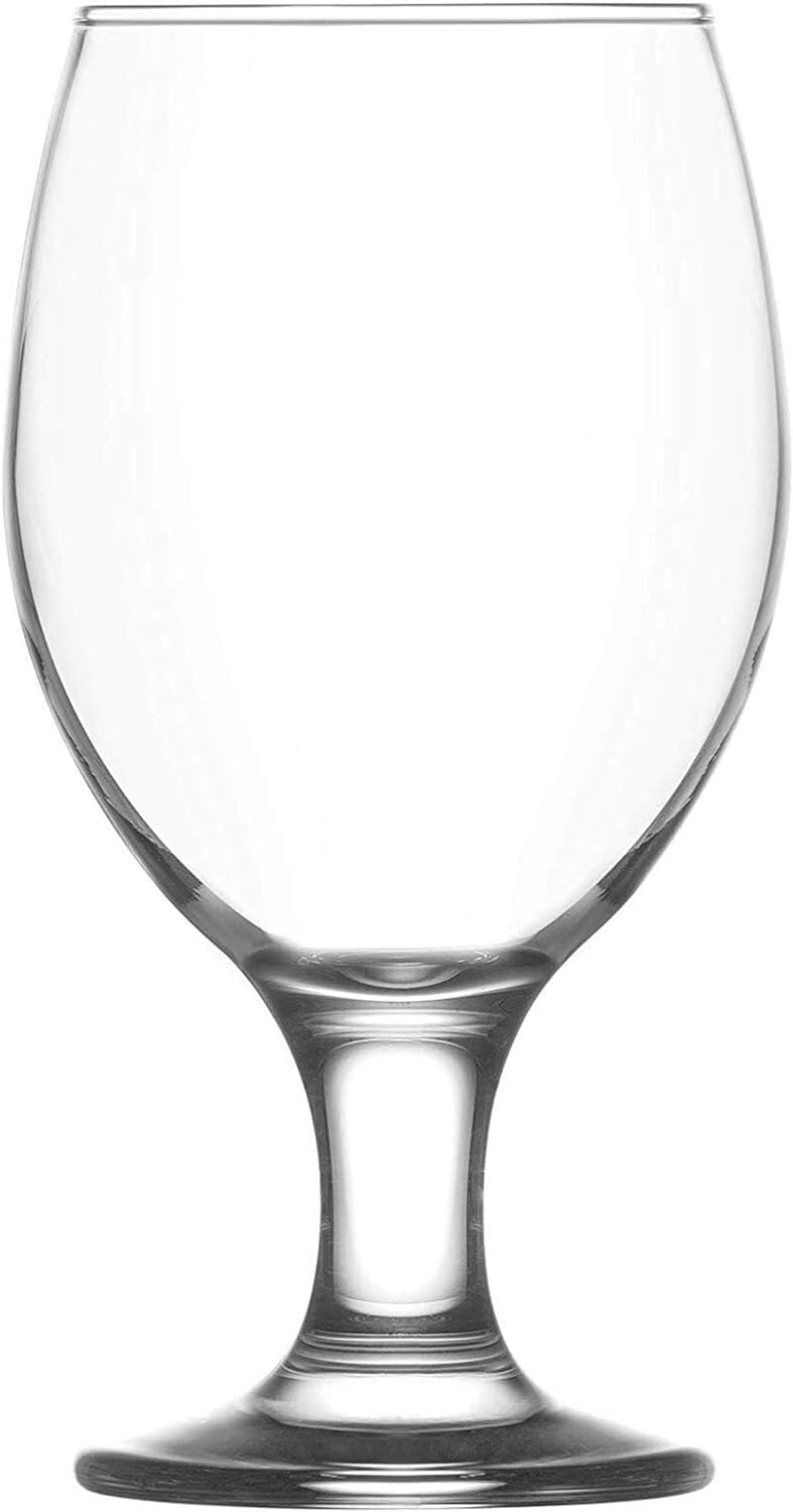 Ruthy's Outlet Brandy Wine Champagne Clear Glasses 13.25 oz 4 Pack Elegant Stemmed Champagne Glasses Sparkling Wine Glasses for Gift, Birthday,Parties,Wedding, Bar