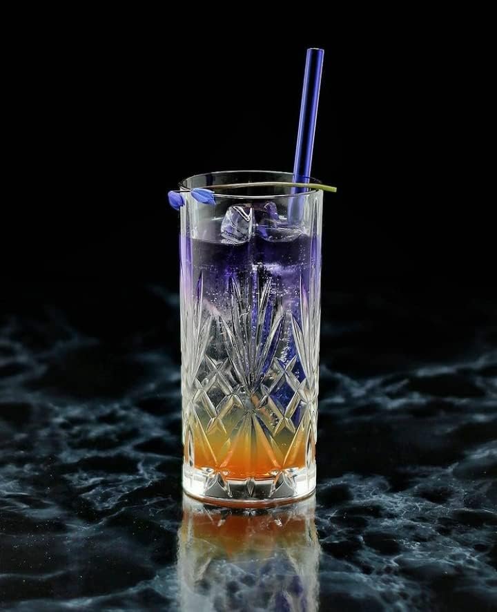 RCR 25766020006 Melodia Crystal Hi-Ball Cocktail Water Tumbler Glass, 23 x 15.5 x 15.5 cm, Clear
